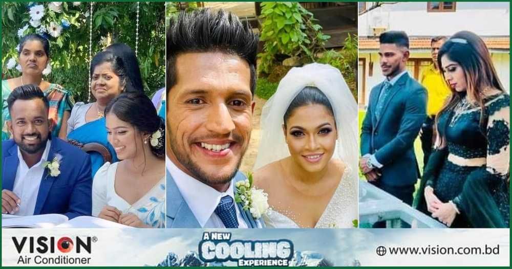 সিরিজের মাঝপথে একইদিনে বিয়ে করলেন '৩' লঙ্কান ক্রিকেটার